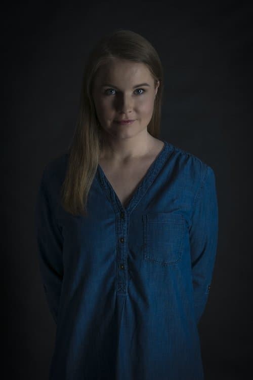 A portrait of Iveta Grófová