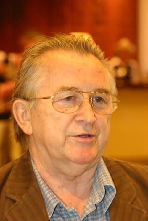 A portrait of Kazimierz Kutz