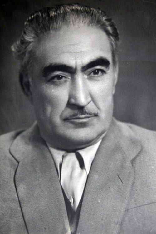 A portrait of Komil Yormatov