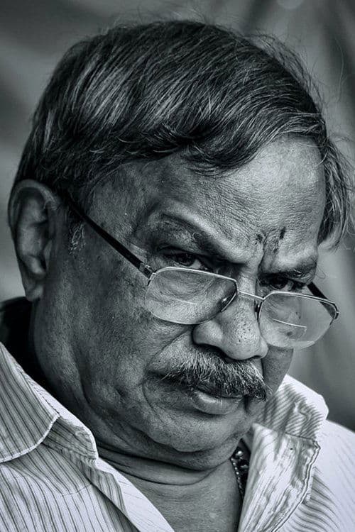 A portrait of M T Vasudevan Nair