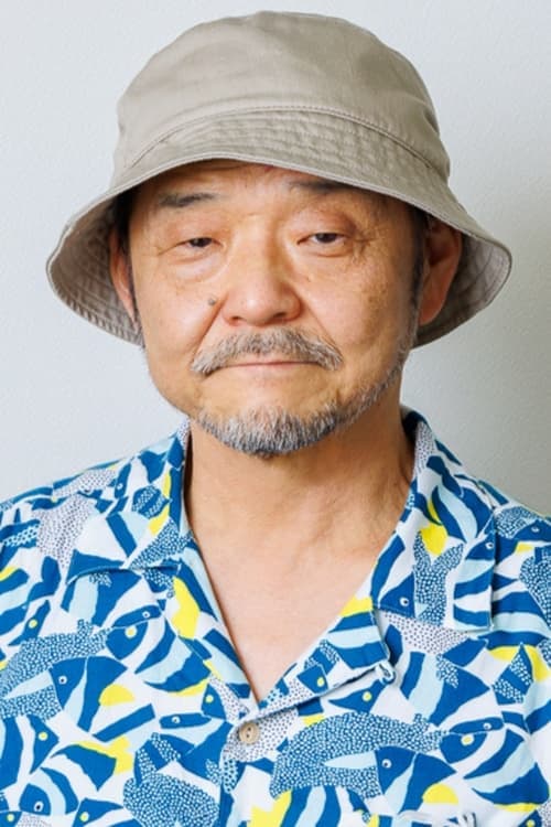 A portrait of Mamoru Oshii