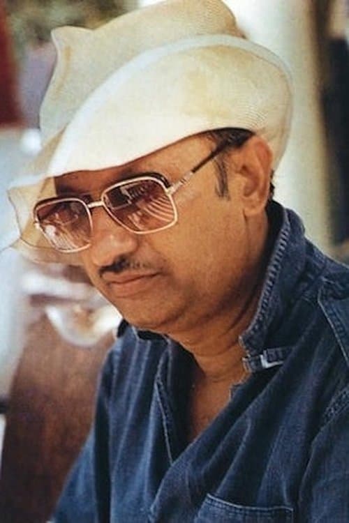 A portrait of Manmohan Desai
