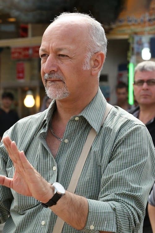 A portrait of Masoud Abparvar
