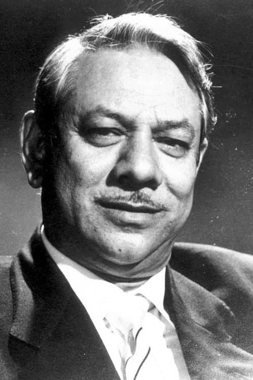 A portrait of Mehboob Khan