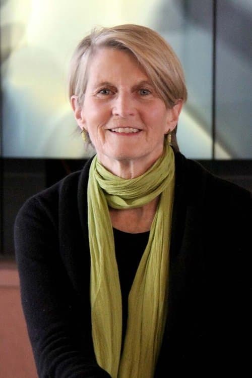 A portrait of Midge Costin