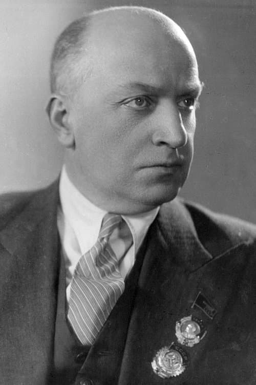 A portrait of Mikheil Chiaureli