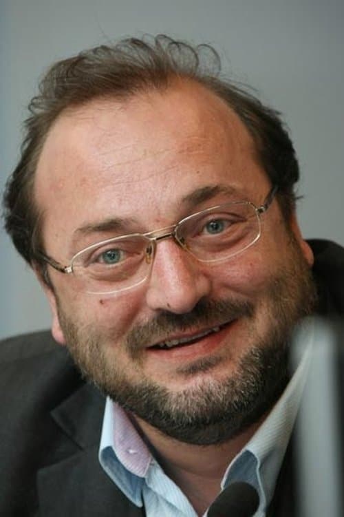 A portrait of Mikheil Kalatozishvili