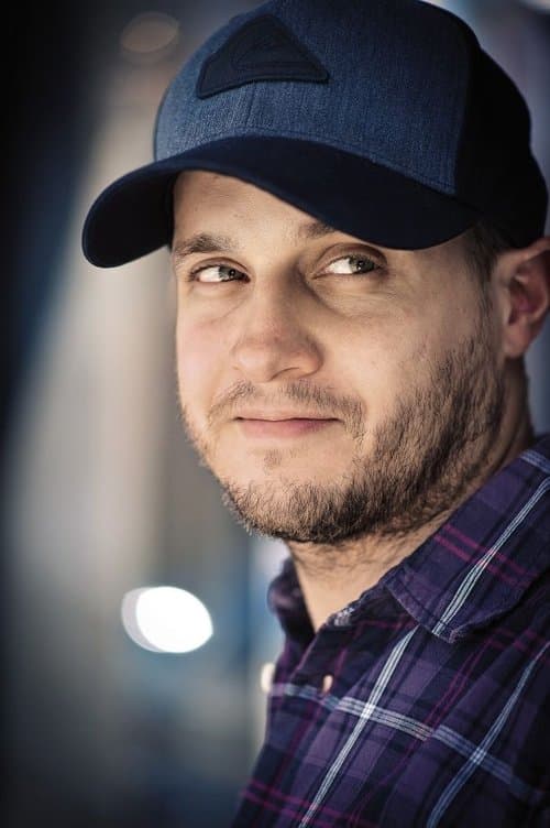 A portrait of Mitja Okorn
