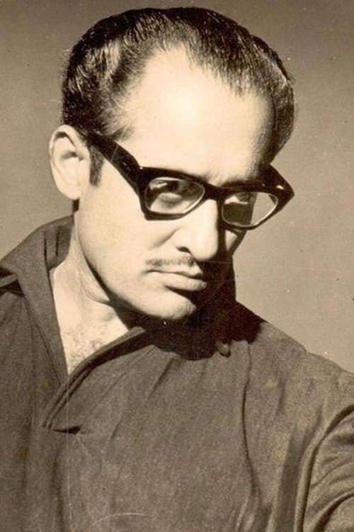 A portrait of Nasir Hussain
