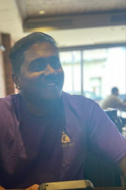 A portrait of Ness Kiritharan