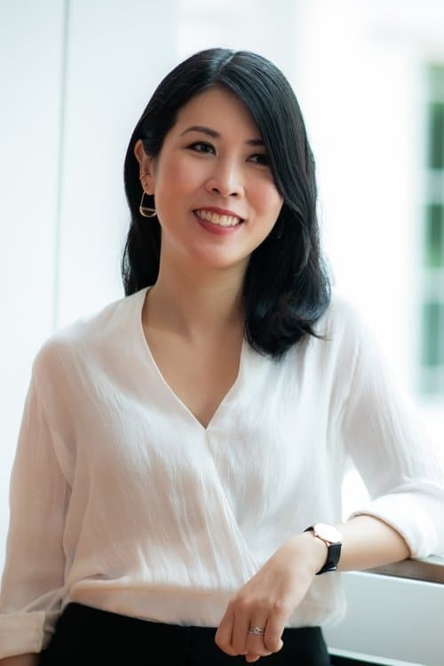 A portrait of Nicole Midori Woodford
