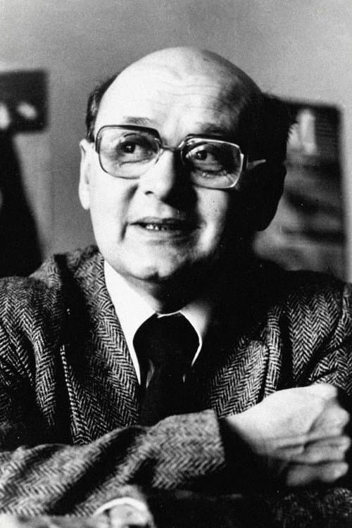 A portrait of Oldřich Lipský