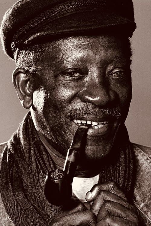 A portrait of Ousmane Sembène