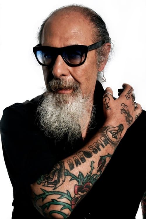 A portrait of Roberto D'Agostino