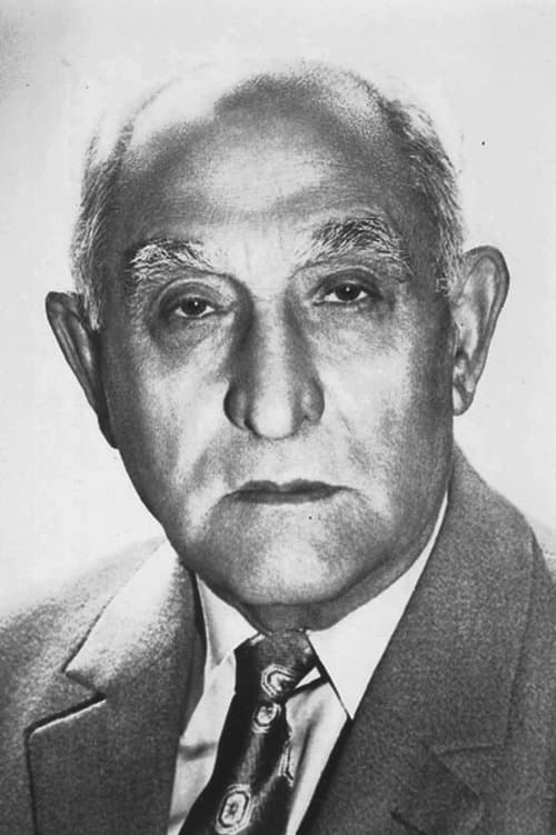 A portrait of Rza Tahmasib