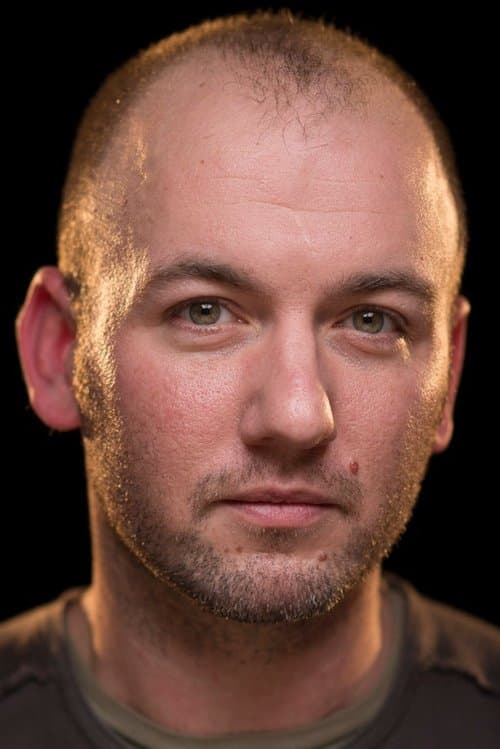 A portrait of Simon Barrett