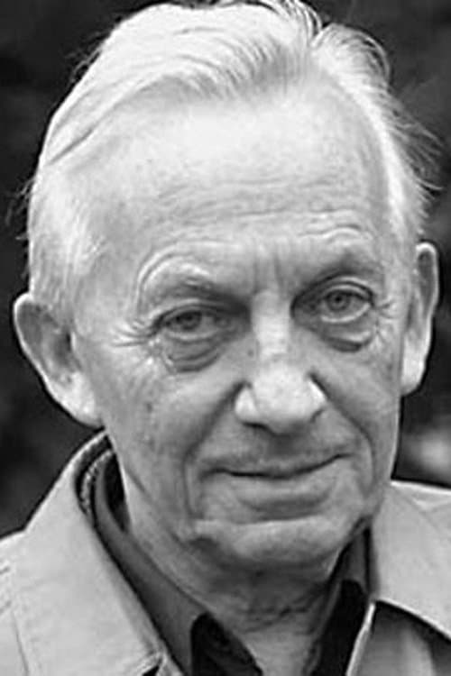 A portrait of Stanisław Różewicz