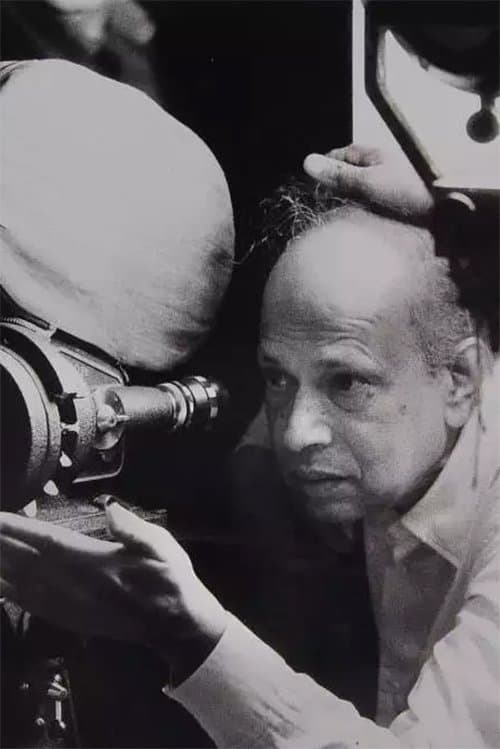 A portrait of Tapan Sinha