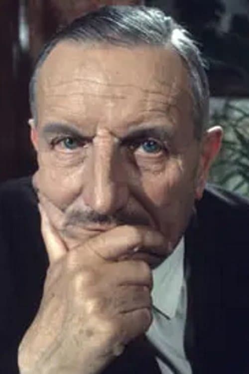 A portrait of Tyrone Guthrie