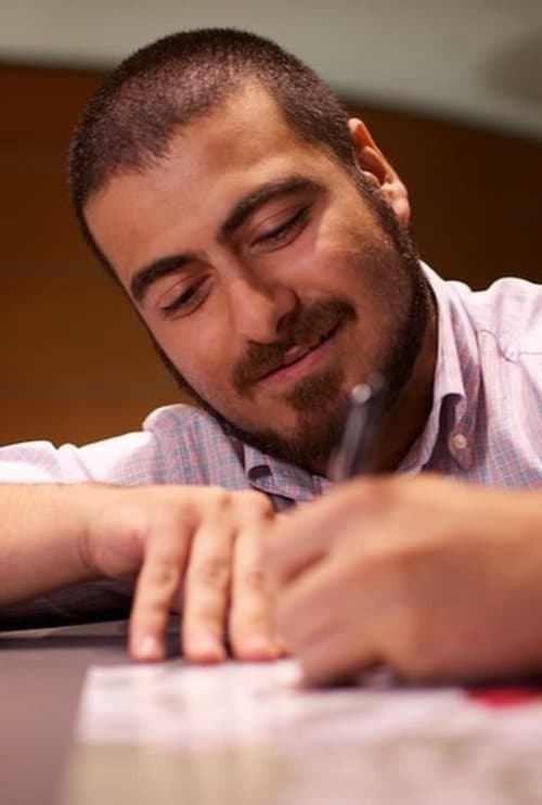 A portrait of Vahe Gabuchian