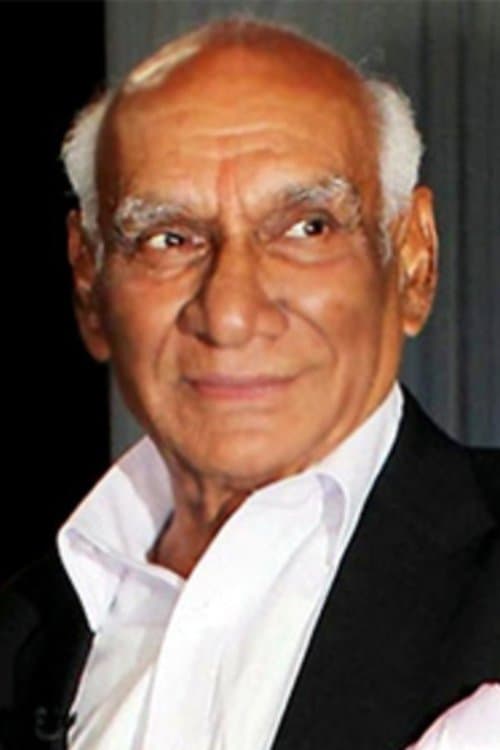 A portrait of Yash Chopra