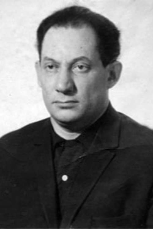A portrait of Yefim Gamburg